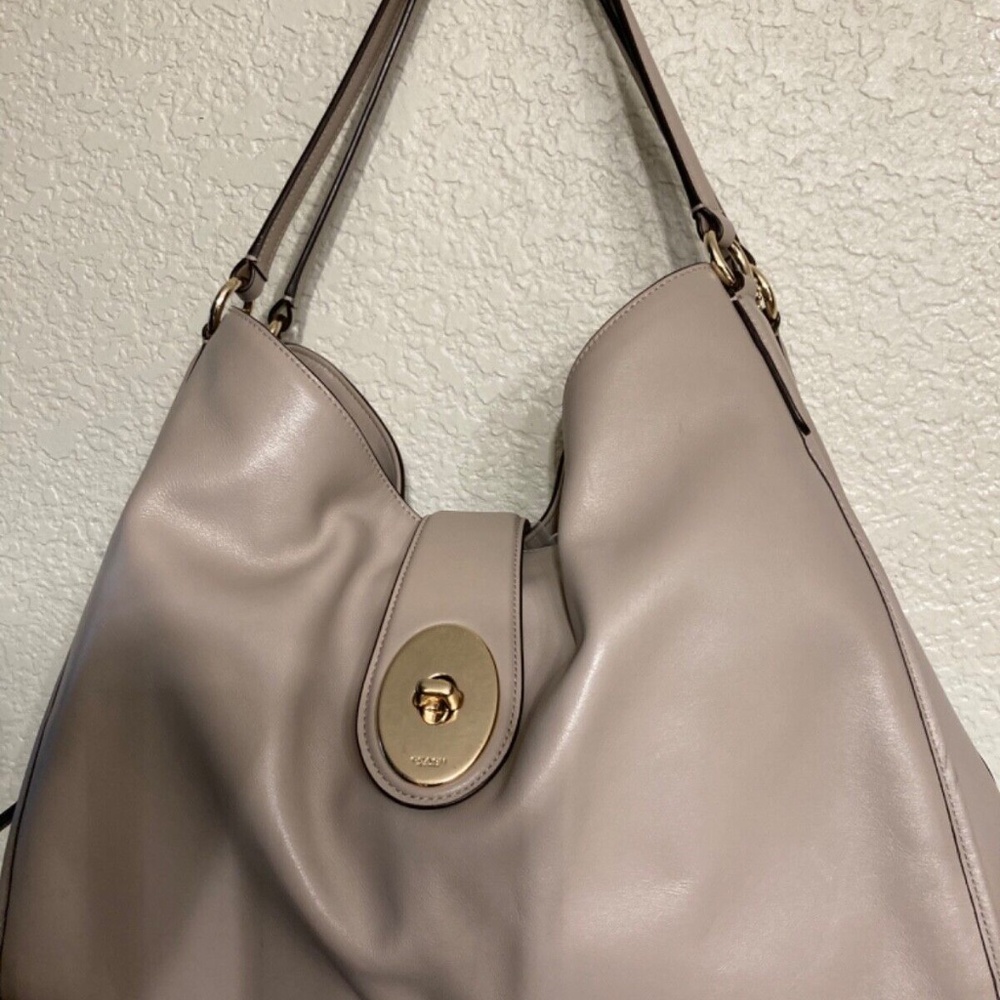 Coach leather shoulderbag